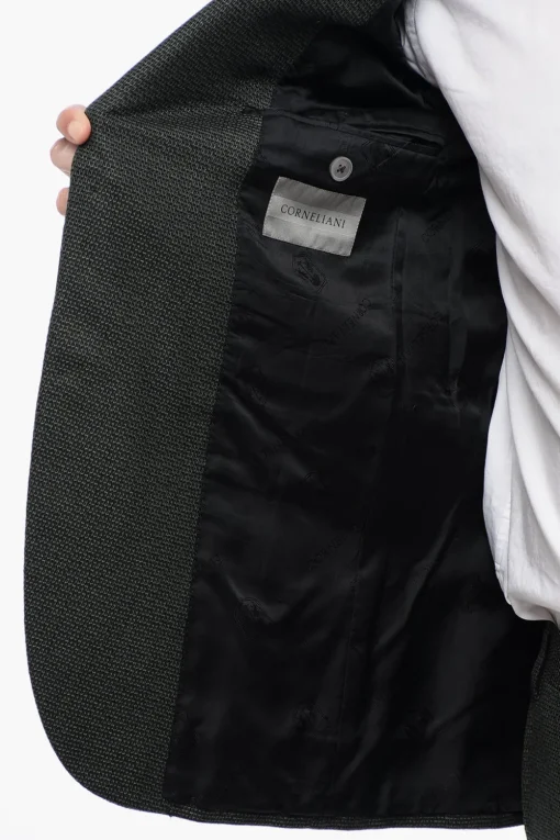 Discount Abito Monopetto in Tessuto Jacquard Uomo Completi