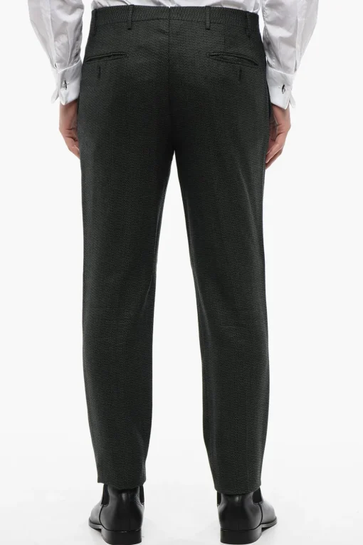 Discount Abito Monopetto in Tessuto Jacquard Uomo Completi