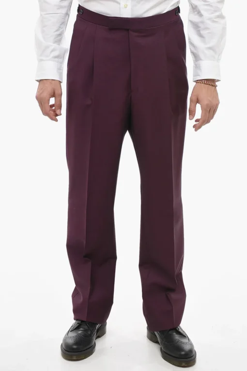 Abito Redingote in Misto Lana con Rever Classico>Ozwald Boateng Outlet
