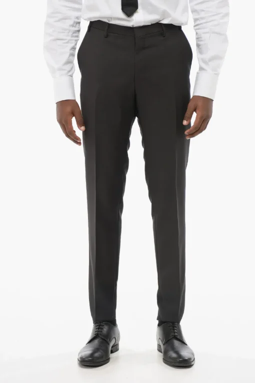 New Abito REFINED in Misto Lana Merino con Tasche ad Aletta Uomo Completi