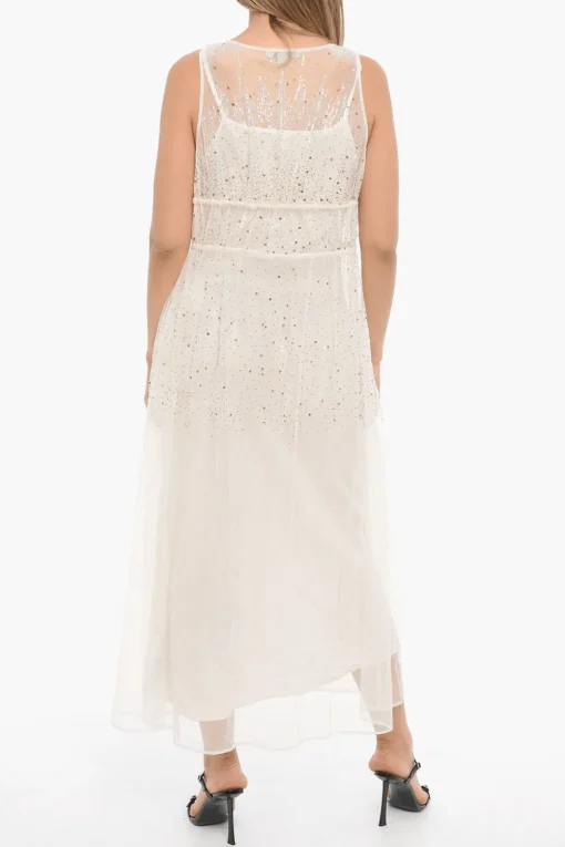 Abito ROBYN in Tulle con Paillettes>AllSaints Fashion