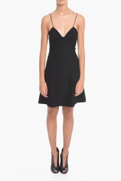 Online Abito Sottoveste con Dettaglio Cuciture Decorative Donna Vestiti