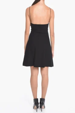 Online Abito Sottoveste con Dettaglio Cuciture Decorative Donna Vestiti