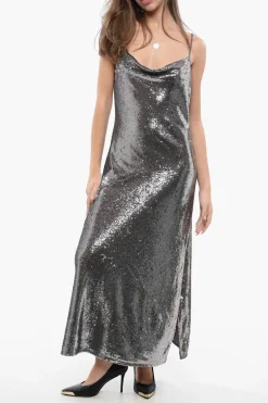 Abito Sottoveste HADLEY in Paillettes>AllSaints Clearance