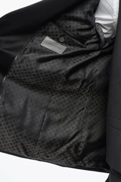 Discount abito tre pezzi con gilet in lana vergine revers a lancia Uomo Completi