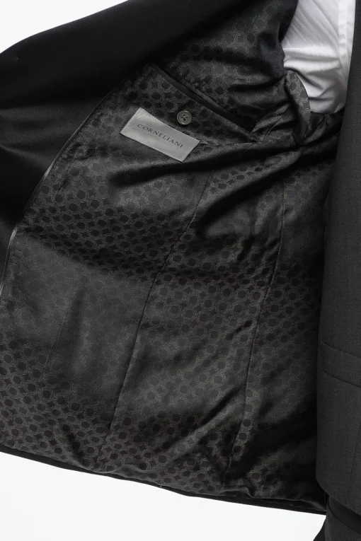 Discount abito tre pezzi con gilet in lana vergine revers a lancia Uomo Completi
