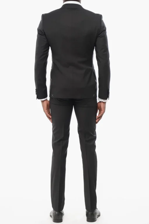 Abito Tre Pezzi con Rever a Lancia in Satin>Corneliani Hot