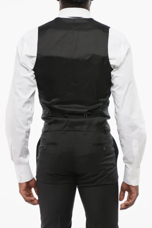 Abito Tre Pezzi con Rever a Lancia in Satin>Corneliani Hot
