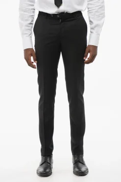 Abito Tre Pezzi con Rever a Lancia in Satin></noscript>Corneliani Hot