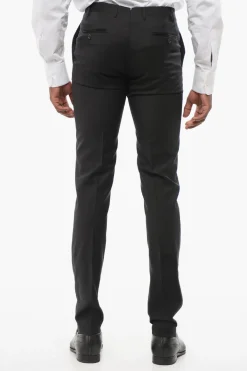 Abito Tre Pezzi con Rever a Lancia in Satin></noscript>Corneliani Hot