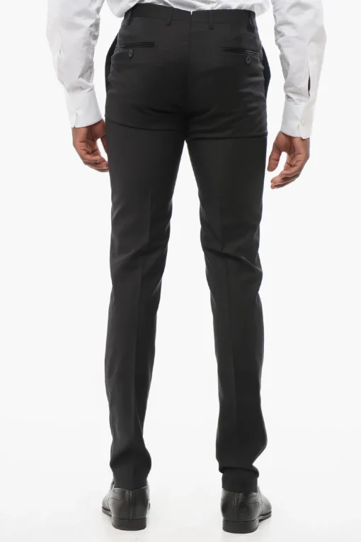 Abito Tre Pezzi con Rever a Lancia in Satin>Corneliani Hot
