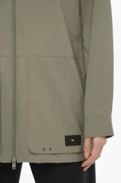 ADIDAS Giacca a Vento a Quadri Rip Stop></noscript>Y-3 by Yohji Yamamoto New