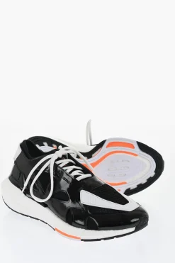 ADIDAS Sneakers Basse Bicolore in Mesh e Pelle Vegan Lucida>Stella McCartney Fashion