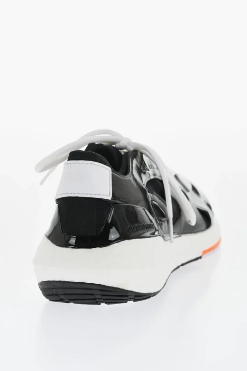 ADIDAS Sneakers Basse Bicolore in Mesh e Pelle Vegan Lucida>Stella McCartney Fashion
