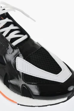 ADIDAS Sneakers Basse Bicolore in Mesh e Pelle Vegan Lucida></noscript>Stella McCartney Fashion