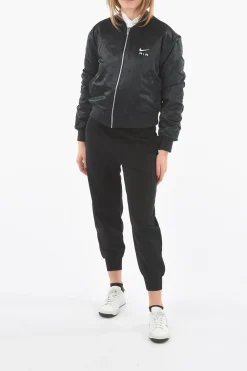 AIR Bomber Imbottito con Logo all Over></noscript>Nike New
