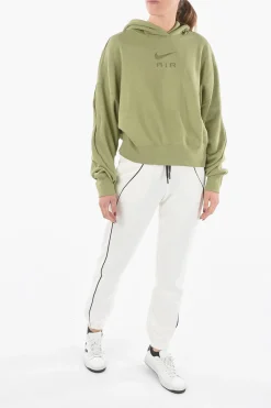 AIR Felpa con Cappuccio Oversize Fit in Cotone Garzato></noscript>Nike Discount