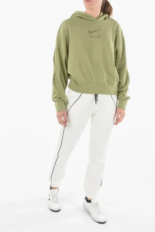 AIR Felpa con Cappuccio Oversize Fit in Cotone Garzato>Nike Discount