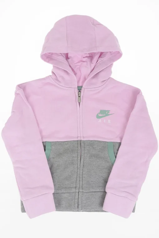 Outlet AIR Felpa con Chiusura Zip Frontale Abbigliamento