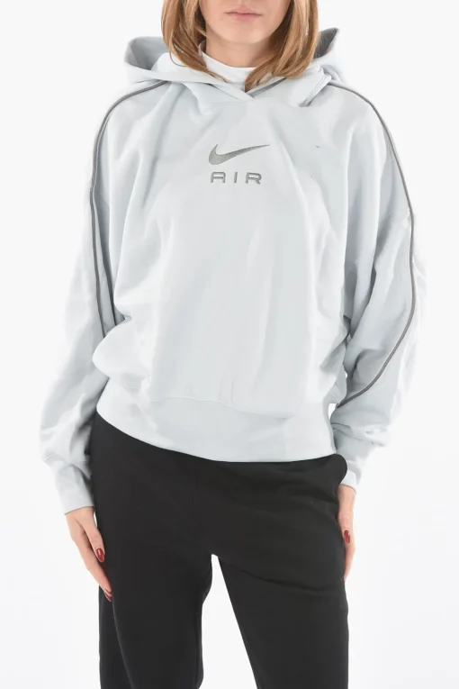AIR Felpa Hoodie Oversized In Cotone>Nike Clearance