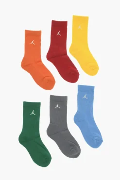 Best AIR JORDAN 6 Paia di Calzini Lunghi Stretch Bambino Abbigliamento|Abbigliamento