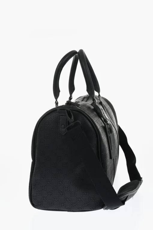 AIR JORDAN Borsone in Pelle Vegan con Monogram All-Over>Nike Best