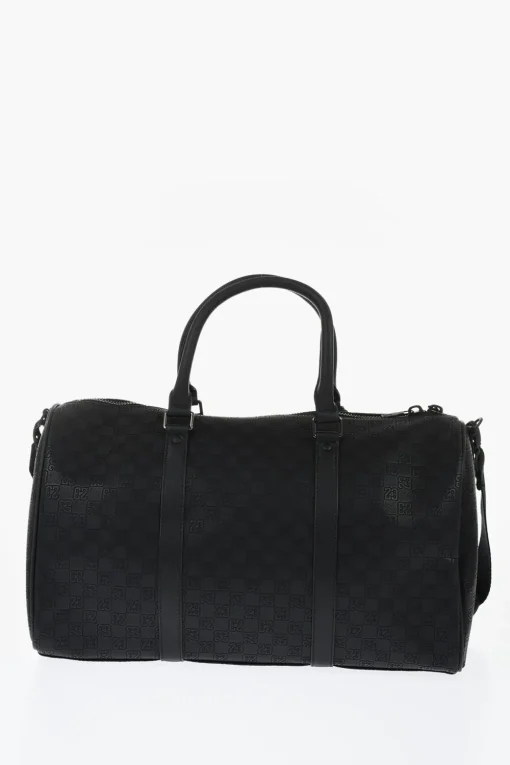 AIR JORDAN Borsone in Pelle Vegan con Monogram All-Over>Nike Best