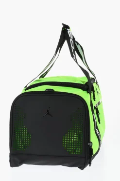 New AIR JORDAN Borsone Sportivo Bicolore con Logo Ricamato Uomo Borse Da Viaggio E Sportive