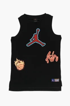 AIR JORDAN Canotta Girocollo Stampata>Nike KIDS New