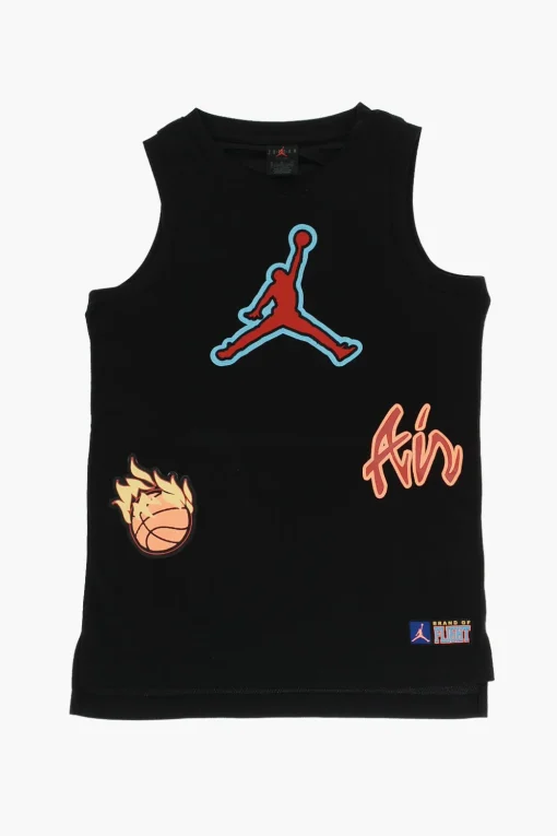 AIR JORDAN Canotta Girocollo Stampata>Nike KIDS New