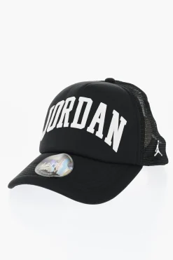 New AIR JORDAN Cappello Baseball Trucker in Tinta Unita con Logo a Contrasto Bambino Accessori
