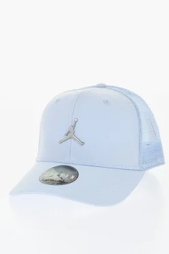 AIR JORDAN Cappello Baseball Trucker in Tinta Unita con Logo in Metallo>Nike KIDS Outlet