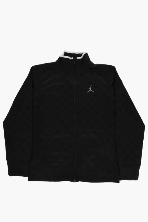 New AIR JORDAN Felpa Full Zip con Monogram All-Over Bambino Abbigliamento