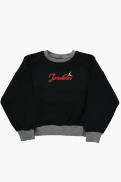 Best AIR JORDAN Felpa Girocollo con Pile Esterno Abbigliamento