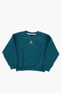 Online AIR JORDAN Felpa Girocollo ICON PLAY in Misto Cotone Felpato Abbigliamento