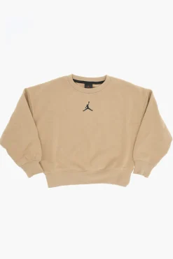 AIR JORDAN Felpa Girocollo in Misto Cotone Felpato>Nike KIDS Fashion
