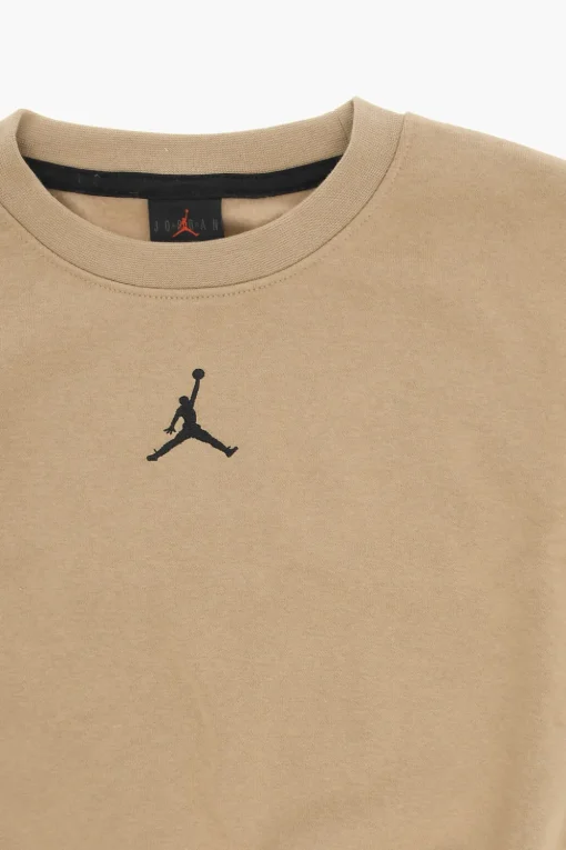 AIR JORDAN Felpa Girocollo in Misto Cotone Felpato>Nike KIDS Fashion