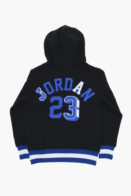 AIR JORDAN Felpa Hoodie COURT OF LEGENDS in Misto Cotone Felpato con Ricami>Nike KIDS New