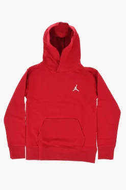Hot AIR JORDAN Felpa Hoodie BROOKLYN In Misto Cotone con Tasca a Toppa Bambino Abbigliamento