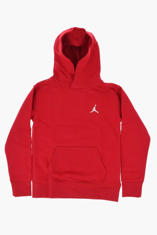 Hot AIR JORDAN Felpa Hoodie BROOKLYN In Misto Cotone con Tasca a Toppa Bambino Abbigliamento