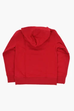 Hot AIR JORDAN Felpa Hoodie BROOKLYN In Misto Cotone con Tasca a Toppa Bambino Abbigliamento