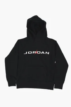 AIR JORDAN Felpa Hoodie in Tinta Unita con Logo a Contrasto>Nike KIDS Best