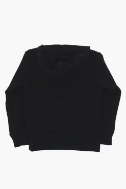Sale AIR JORDAN Felpa Hoodie in misto Cotone Felpato con Logo in Rilievo Bambino Abbigliamento