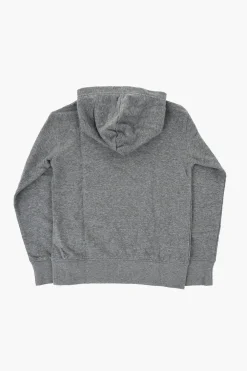 Discount AIR JORDAN Felpa Hoodie in Cotone Garzato con Logo Ricamato Bambino Abbigliamento