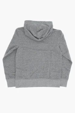 AIR JORDAN Felpa Hoodie in Misto Cotone Garzato con Logo Ricamato></noscript>Nike KIDS New