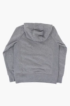 AIR JORDAN Felpa Hoodie in Misto Cotone Garzato con Logo a Contrasto></noscript>Nike KIDS New