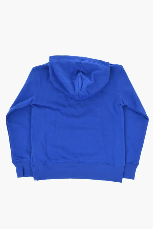 Discount AIR JORDAN Felpa Hoodie in Tinta Unita con Logo a Contrasto Bambino Abbigliamento