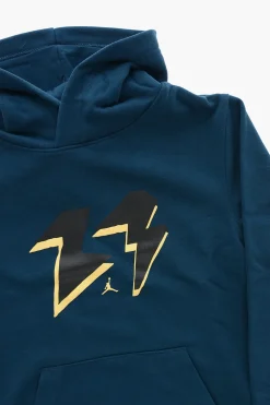 AIR JORDAN Felpa Hoodie in Cotone Garzato>Nike KIDS Best
