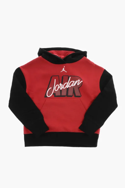 AIR JORDAN Felpa in Cotone Felpato con Cappuccio>Nike KIDS Sale