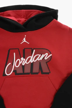AIR JORDAN Felpa in Cotone Felpato con Cappuccio>Nike KIDS Sale